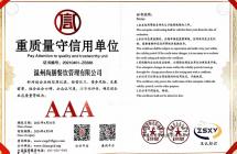 重質量守信用企業